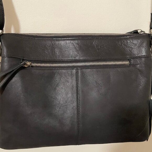 Latico Black Gypsy Leather Crossbody Bag Brand New - Picture 7 of 8